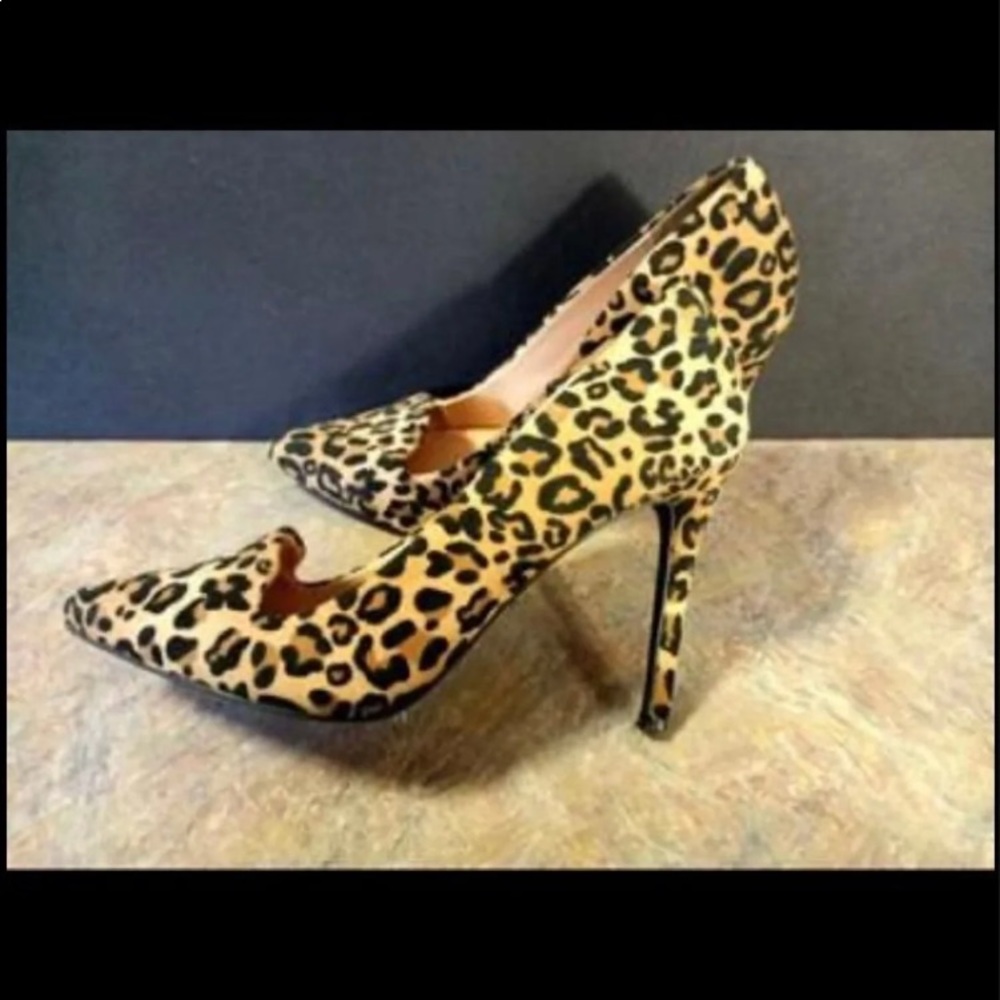 Cheetah Print Pumps